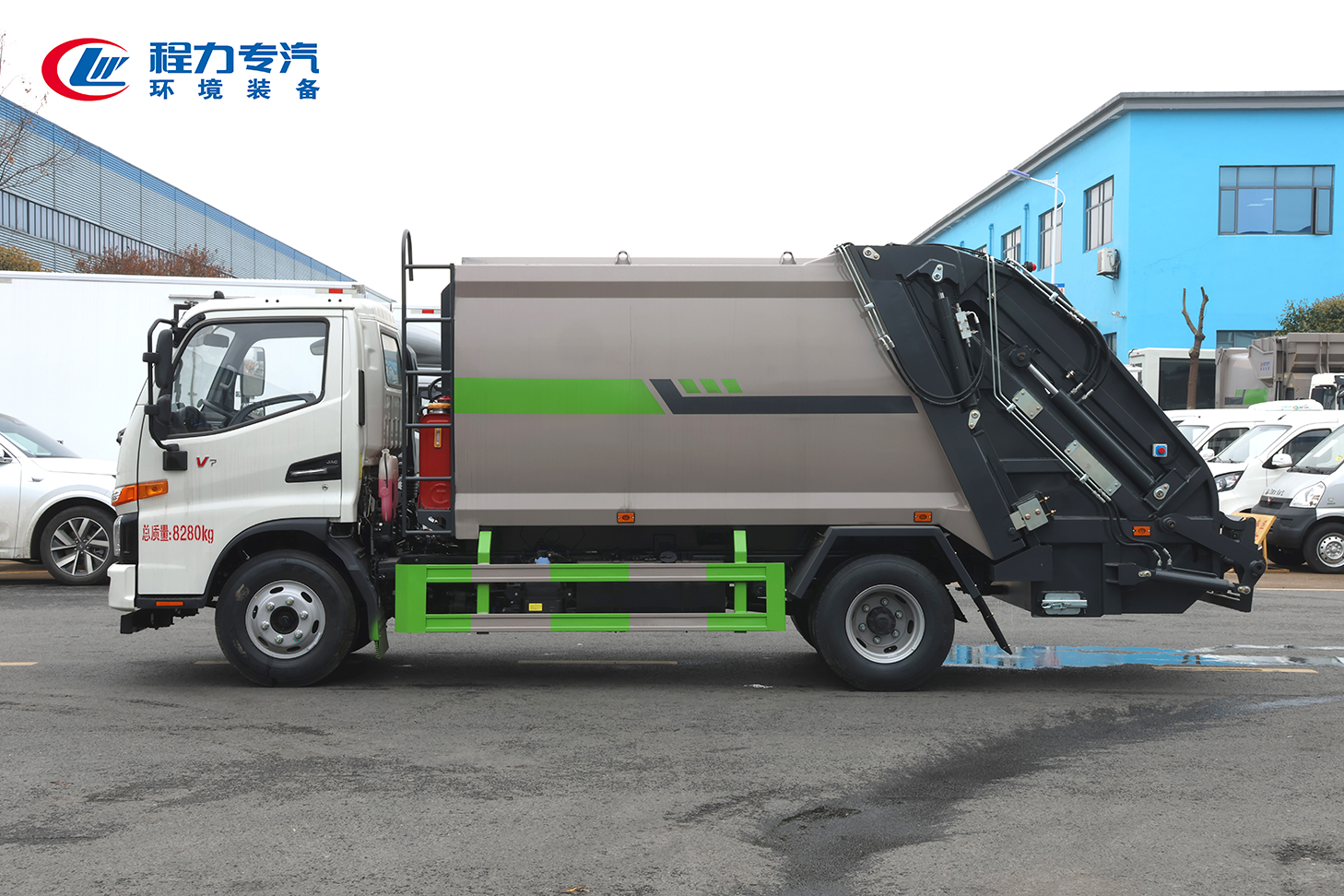 江淮駿鈴V7壓縮垃圾車(chē)