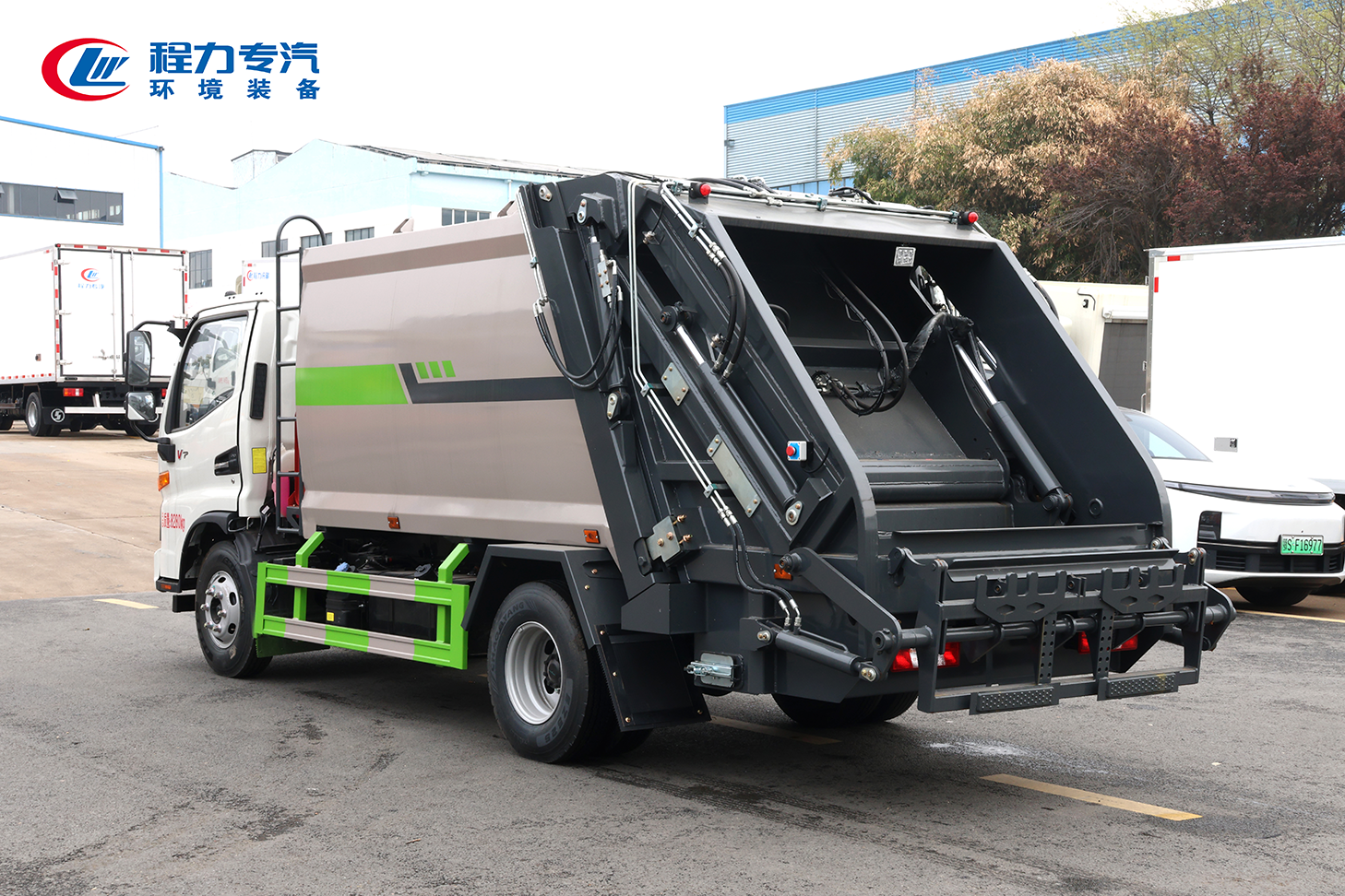 江淮駿鈴V7壓縮垃圾車(chē)