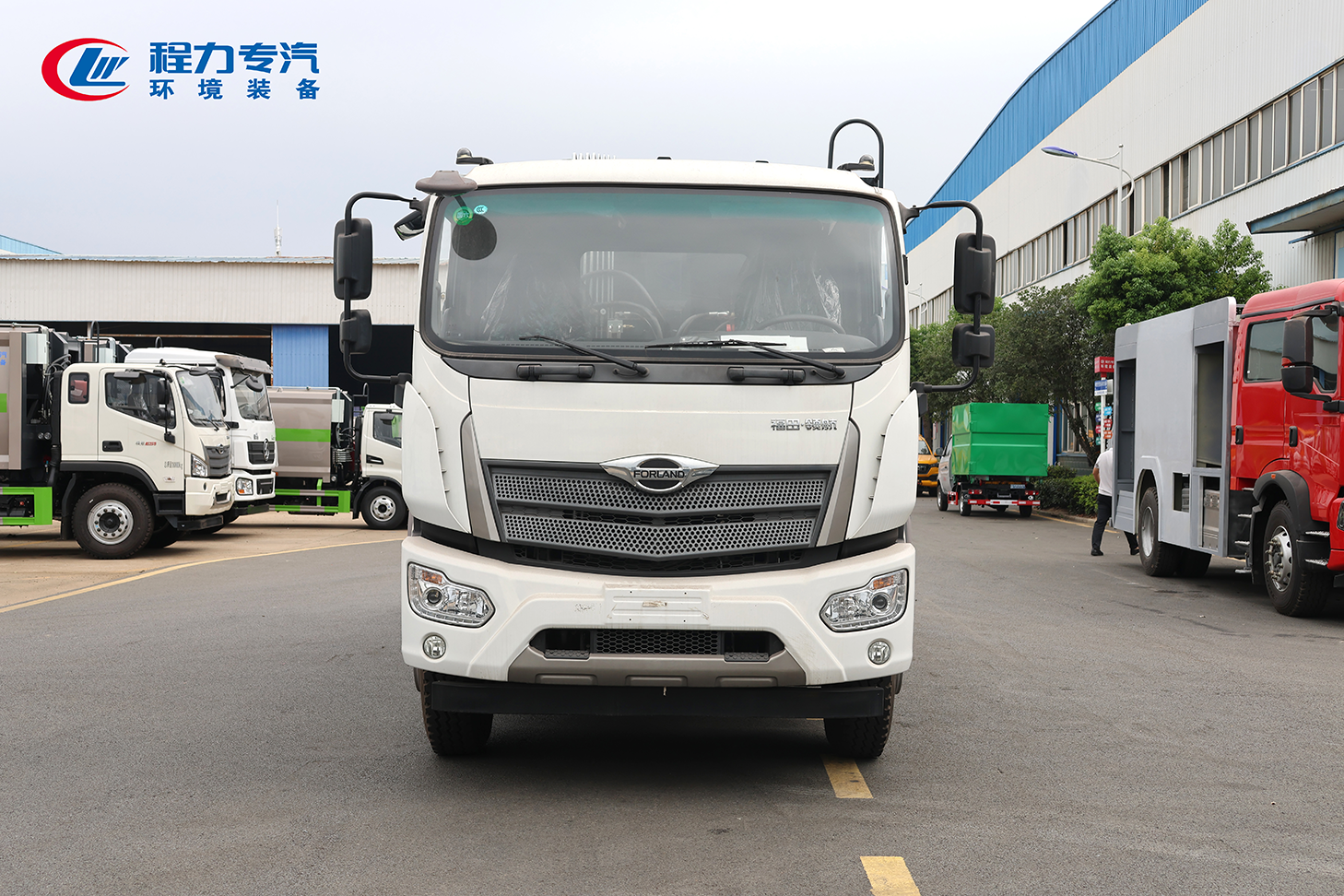 福田領(lǐng)航ES7壓縮垃圾車(chē)