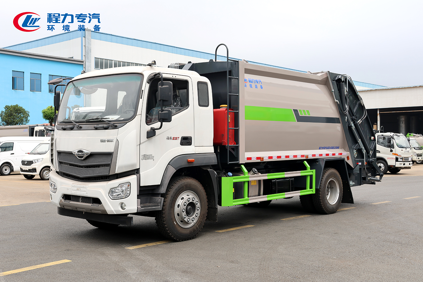 福田領(lǐng)航ES7壓縮垃圾車(chē)