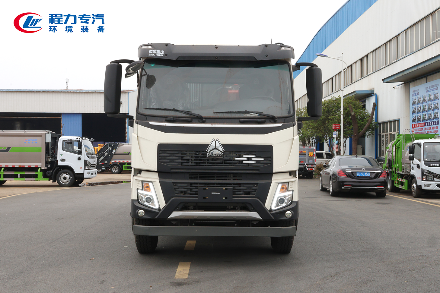 重汽后雙橋壓縮垃圾車